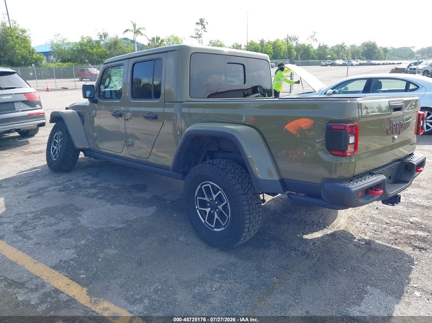 Vin: 1c6rjtbg7sl551650, lot: 46223875, jeep gladiator rubicon 20253