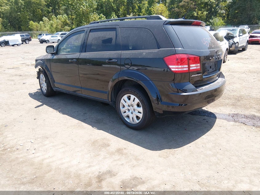 Vin: 3c4pdcab5gt215228, lot: 46223879, dodge journey se 20163