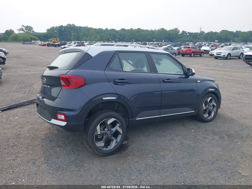 Vin: kmhrc8a31tu463618, lot: 46223888, hyundai venue sel w/two-tone roof 20264