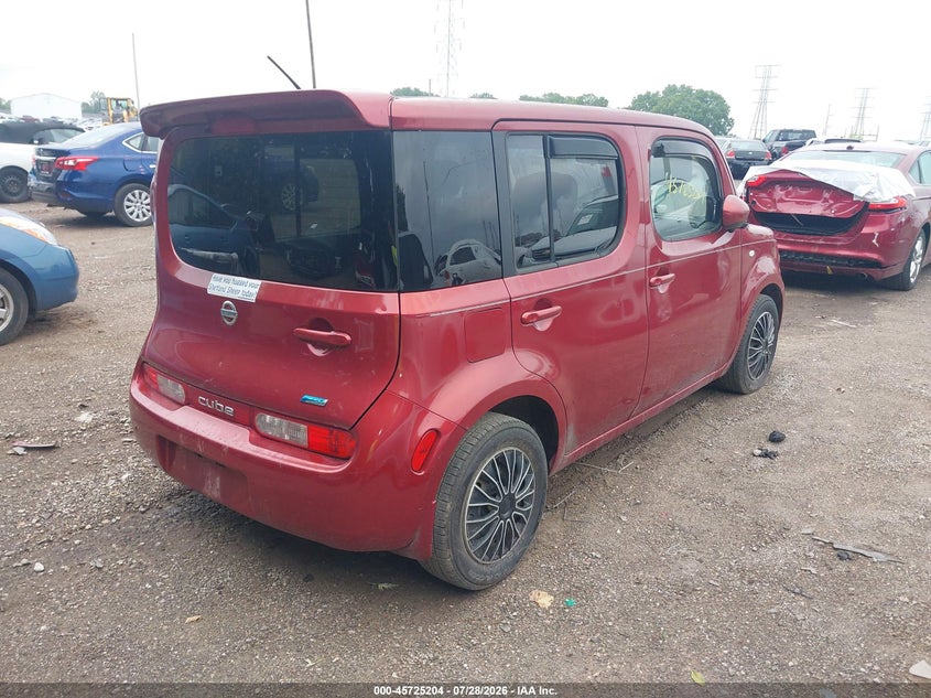 Vin: jn8az2kr7dt304565, lot: 46223903, nissan cube 1.8 s 20134
