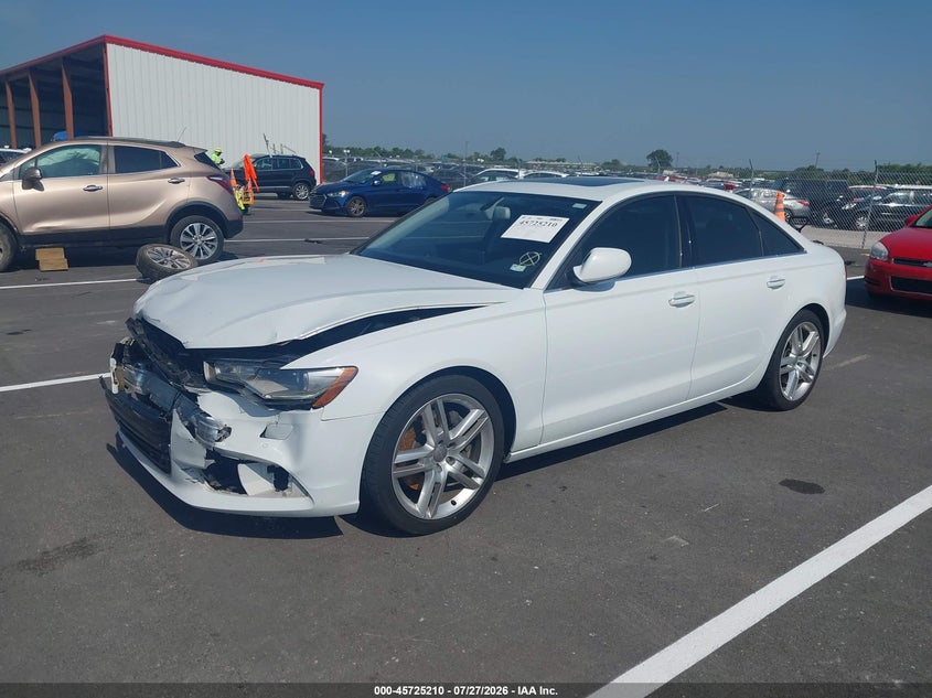 Vin: waugfafc3fn025830, lot: 46223909, audi a6 2.0t premium 20152