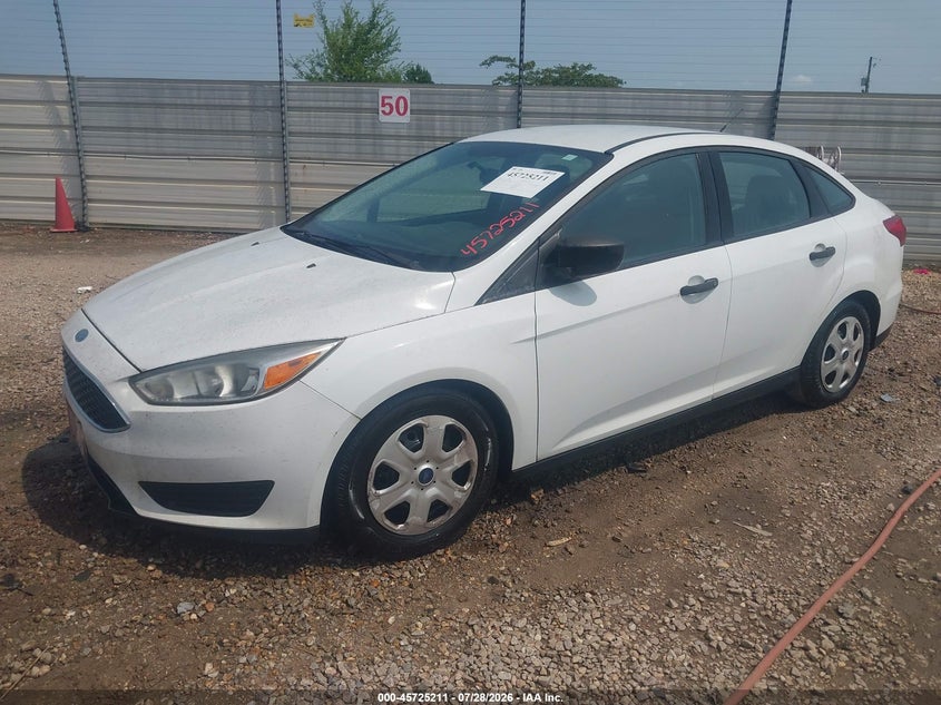 Vin: 1fadp3e28gl236578, lot: 46223910, ford focus s 20162