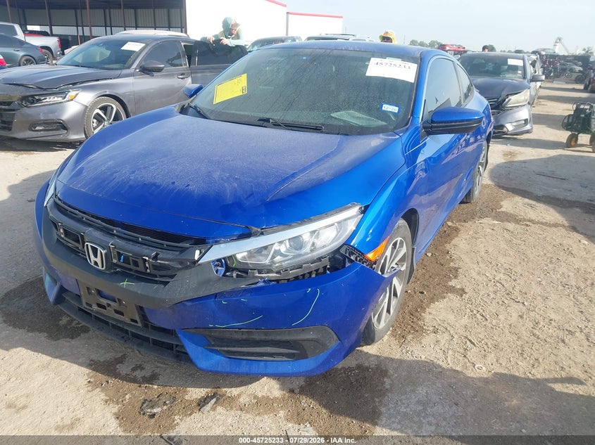Vin: 2hgfc4b02hh309564, lot: 46223932, honda civic lx-p 20172