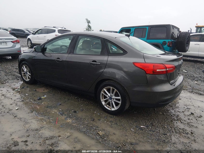 Vin: 1fadp3f26gl207188, lot: 46223937, ford focus se 20163