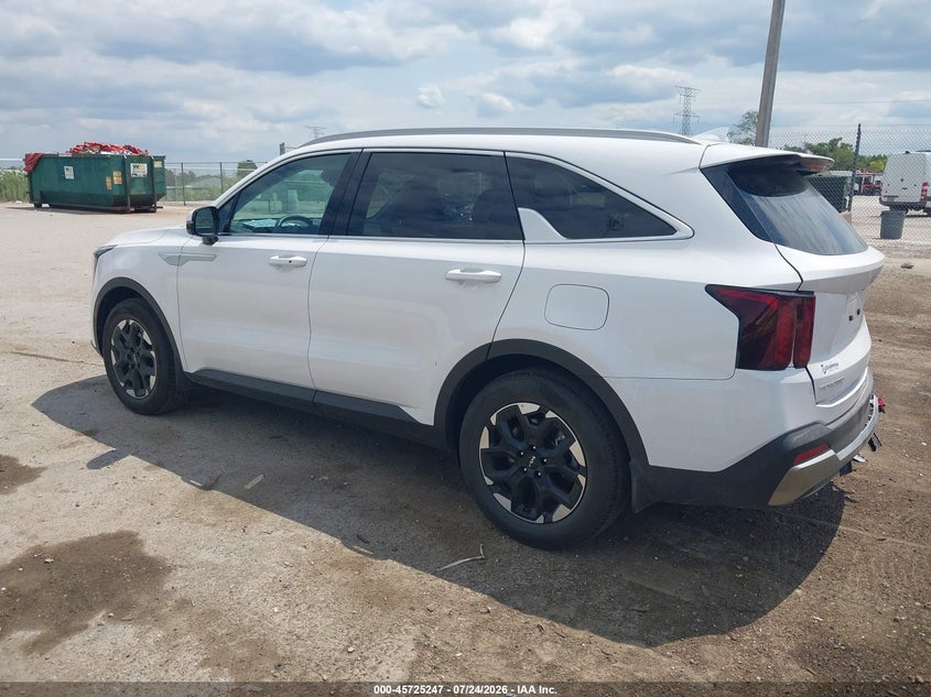 Vin: 5xyrl4jc8tg440643, lot: 46223946, kia sorento s 20263