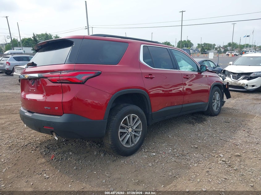 Vin: 1gnevgkw5nj139132, lot: 46223982, chevrolet traverse awd lt cloth 20224