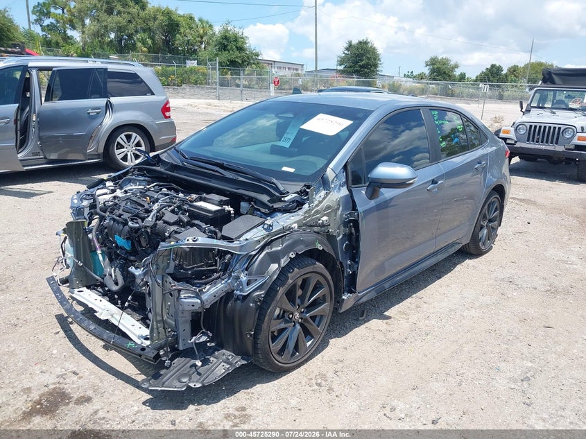 2026 Toyota Corolla, Front End, IAAI, VIN 5YFS4MCE6TP279136 — photo 2