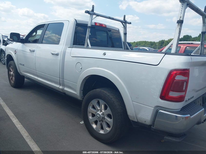 Vin: 3c6ur5flxng111297, lot: 46224005, ram 2500 laramie  4x4 6'4 box 20223
