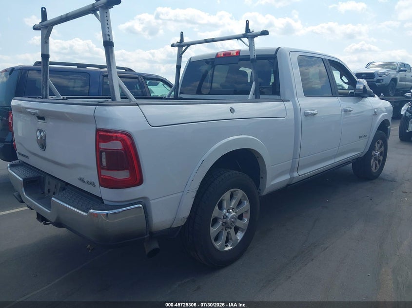 Vin: 3c6ur5flxng111297, lot: 46224005, ram 2500 laramie  4x4 6'4 box 20224