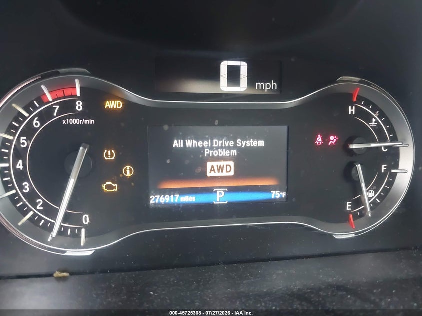 2016 HONDA PILOT auction photo 7