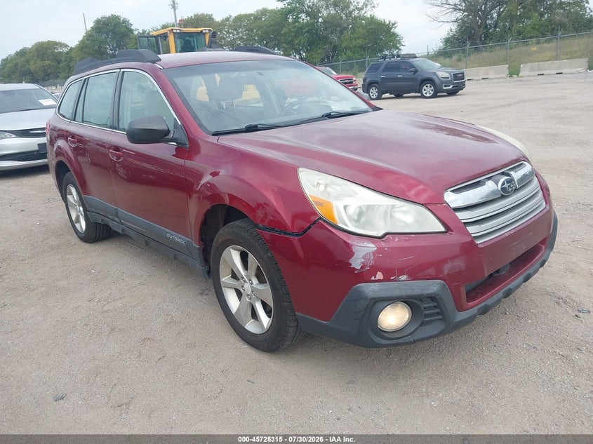 2014 SUBARU OUTBACK auction photo 1