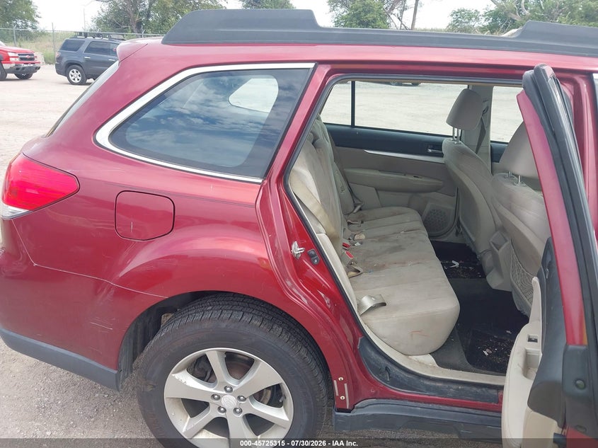 2014 SUBARU OUTBACK auction photo 8