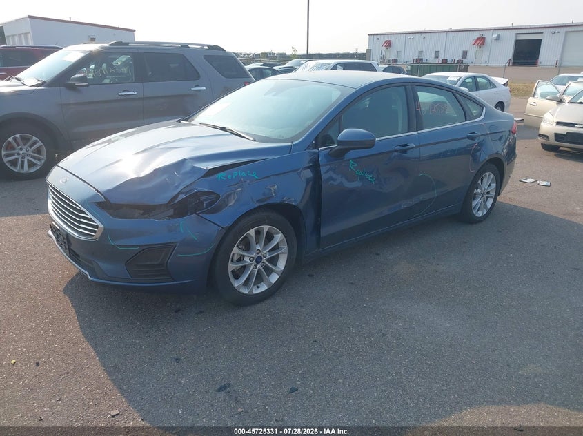 Vin: 3fa6p0hd6kr275538, lot: 46224030, ford fusion se 20192