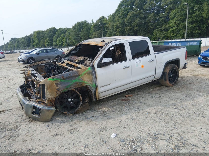 Vin: 3gtu2vecxeg142046, lot: 46224052, gmc sierra 1500 slt 20142
