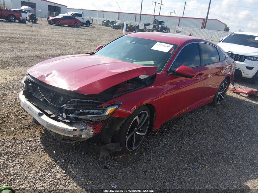Vin: 1hgcv1f35la059504, lot: 46224054, honda accord sport 20202