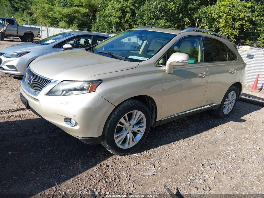 Vin: jtjbc1ba6b2043449, lot: 46224068, lexus rx 450h 20112