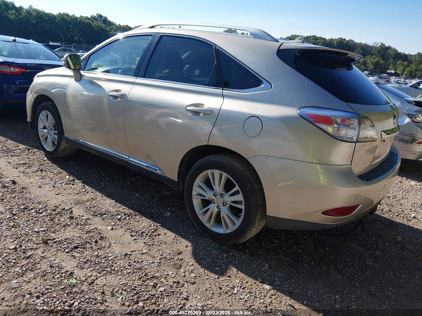 2011 LEXUS RX 450H auction photo 3