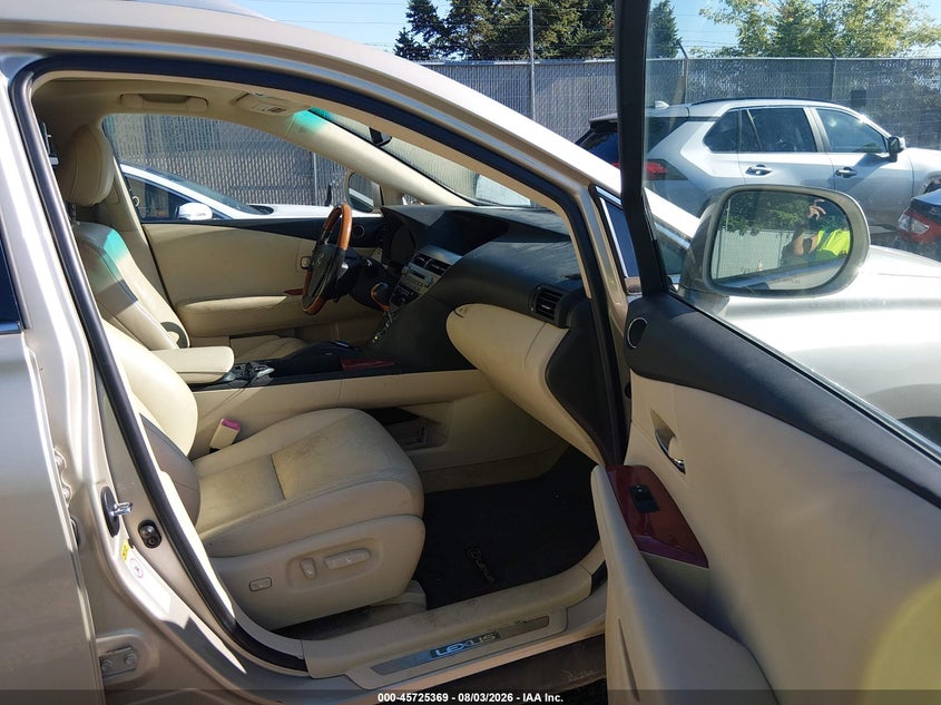 2011 LEXUS RX 450H auction photo 5
