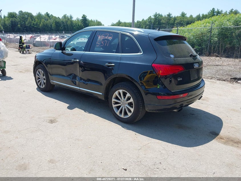 Vin: wa1c2afp1ga033461, lot: 46224070, audi q5 2.0t premium 20163