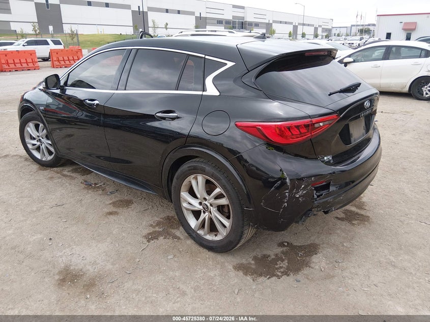 Vin: sjkch5cp6ja057159, lot: 46224079, infiniti qx30 luxury 20183