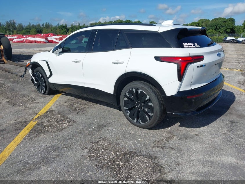 Vin: 3gnkdcrj7rs290843, lot: 46224108, chevrolet blazer ev eawd rs 20243
