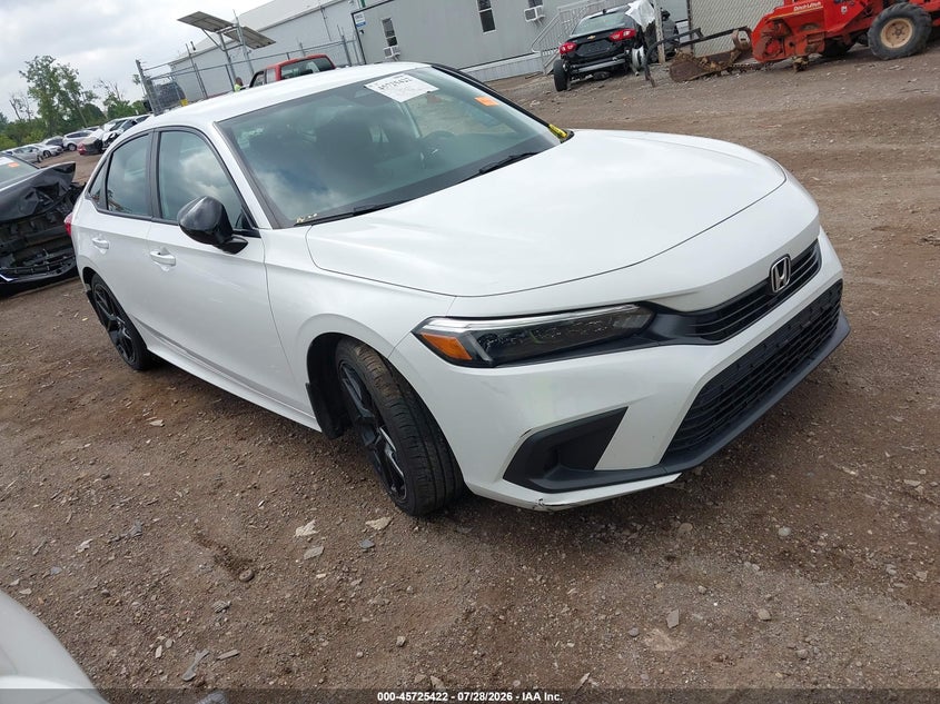 Vin: 2hgfe2f51ph510259, lot: 46224121, honda civic sport 2023 img_1