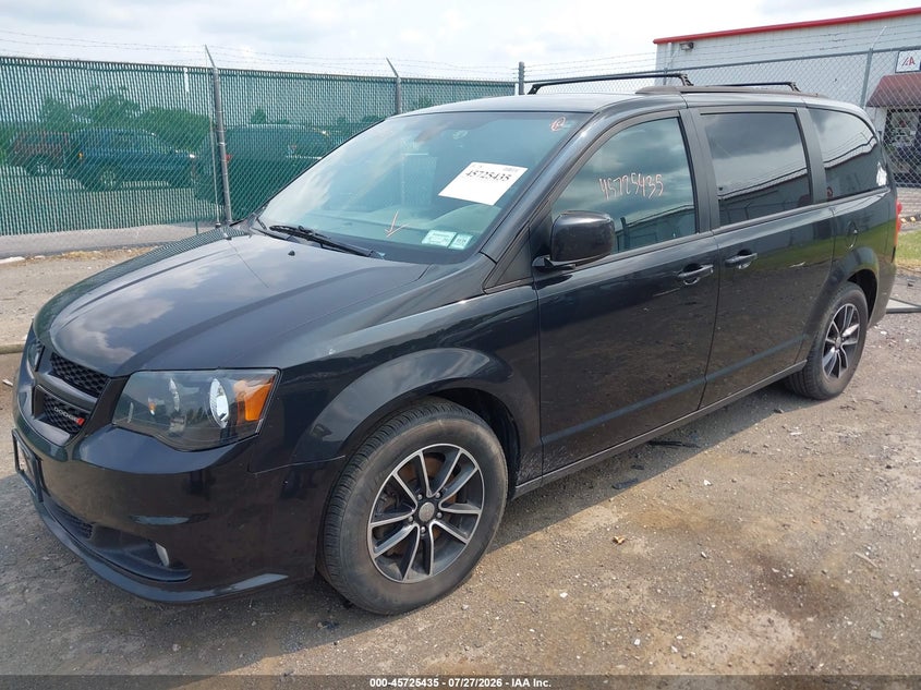 Vin: 2c4rdgeg4kr611961, lot: 46224134, dodge grand caravan gt 20192