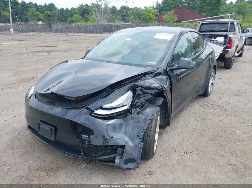 Vin: 7saygdee2nf313749, lot: 46224137, tesla model y long range dual motor all-wheel drive 20222