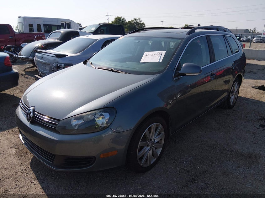Vin: 3vwpl7ajxdm619758, lot: 46224147, volkswagen jetta sportwagen 2.0l tdi 20132