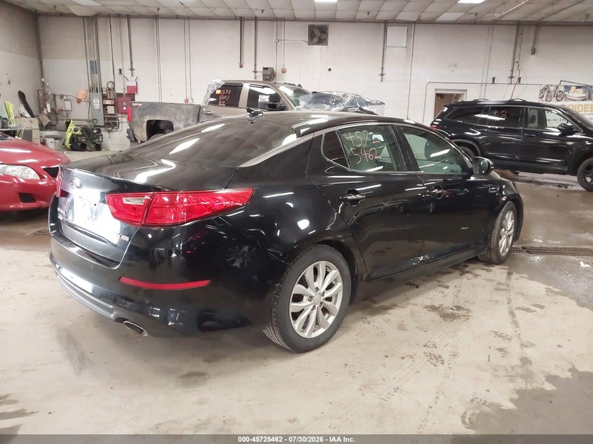 Vin: 5xxgn4a7xfg499982, lot: 46224161, kia optima ex 20154