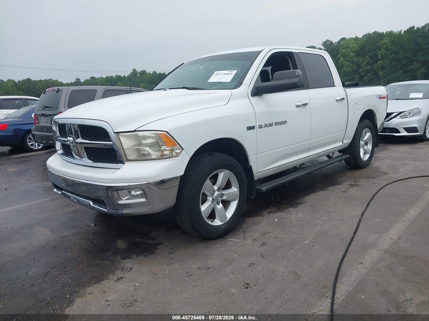 Vin: 1c6rd7ltxcs107650, lot: 46224168, ram 1500 big horn 20122