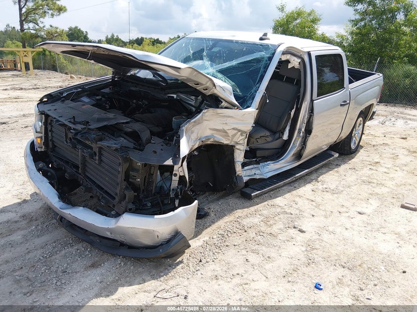 Vin: 3gcpcpec7jg610329, lot: 46224196, chevrolet silverado 1500 custom 20182