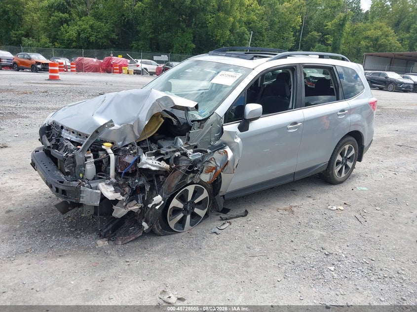 Vin: jf2sjagc0jh457438, lot: 46224204, subaru forester 2.5i premium 20182