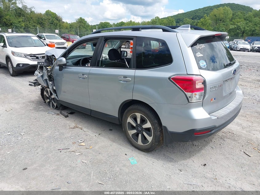 Vin: jf2sjagc0jh457438, lot: 46224204, subaru forester 2.5i premium 20183