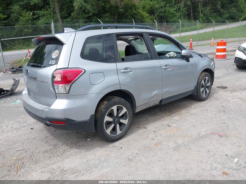 Vin: jf2sjagc0jh457438, lot: 46224204, subaru forester 2.5i premium 20184