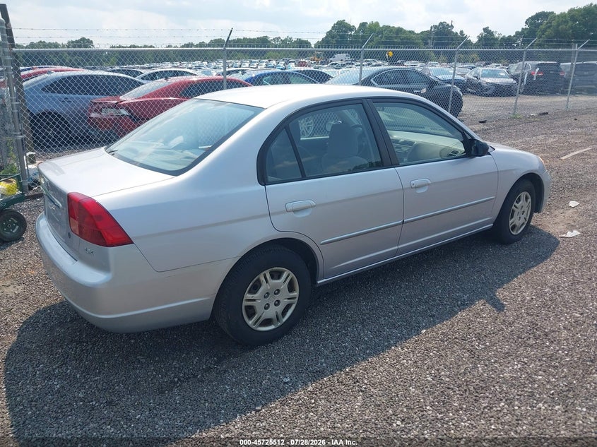 2002 HONDA CIVIC auction photo 4