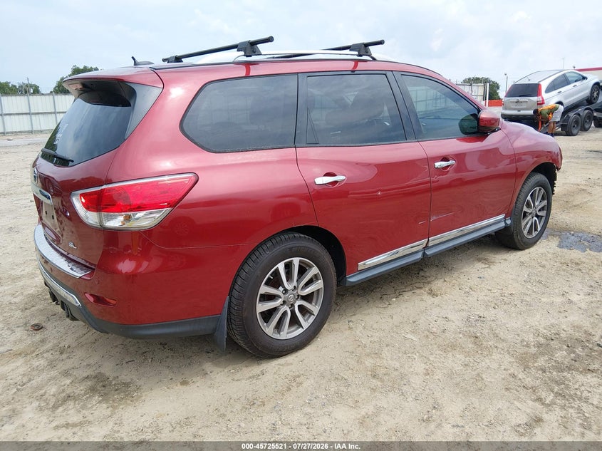 Vin: 5n1ar2mn1dc683337, lot: 46224221, nissan pathfinder sl 20134