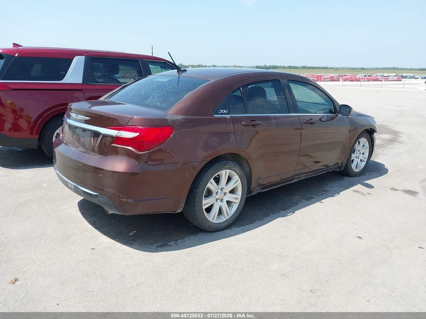 Vin: 1c3ccbbg7cn184469, lot: 46224231, chrysler 200 touring 20124