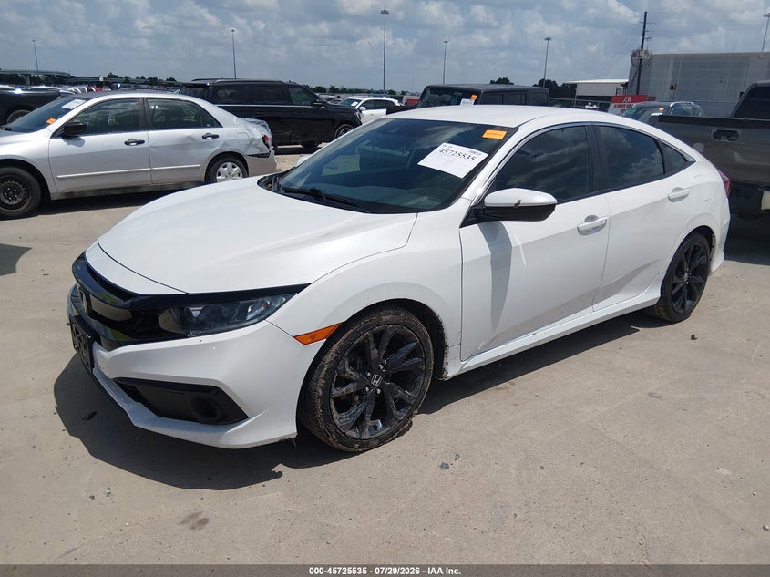 Vin: 19xfc2f82le027982, lot: 46224234, honda civic sport 20202