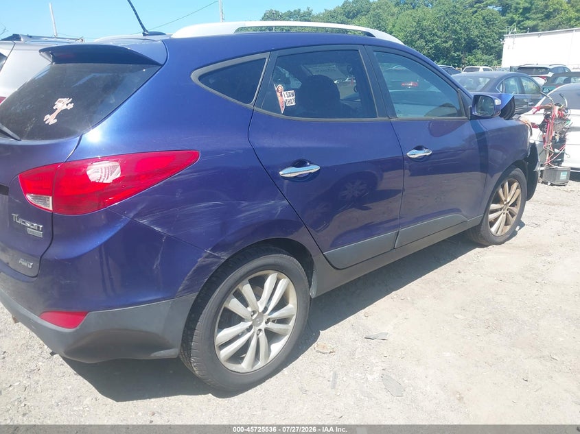 Vin: km8jucac0bu312765, lot: 46224235, hyundai tucson limited 20114