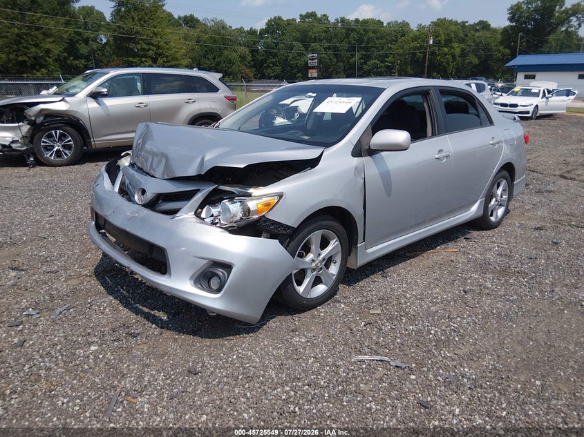 Vin: 5yfbu4ee5cp012860, lot: 46224248, toyota corolla s 20122