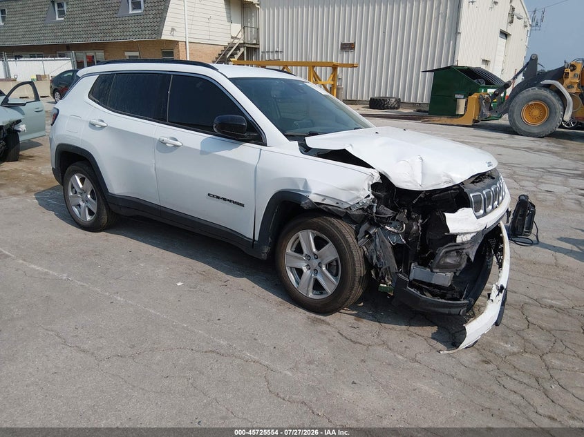 Vin: 3c4njcbb2nt137261, lot: 46224253, jeep compass latitude fwd 2022 img_1