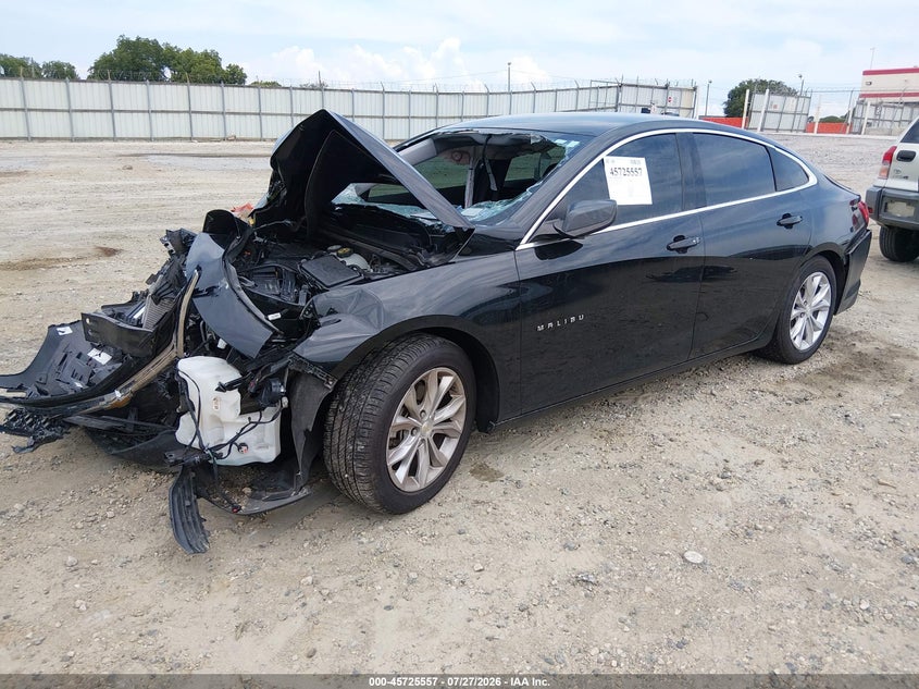 Vin: 1g1zd5st2pf221745, lot: 46224256, chevrolet malibu fwd 1lt 20232