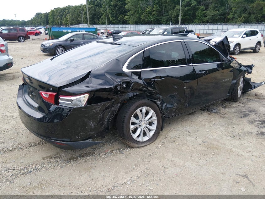 Vin: 1g1zd5st2pf221745, lot: 46224256, chevrolet malibu fwd 1lt 20234