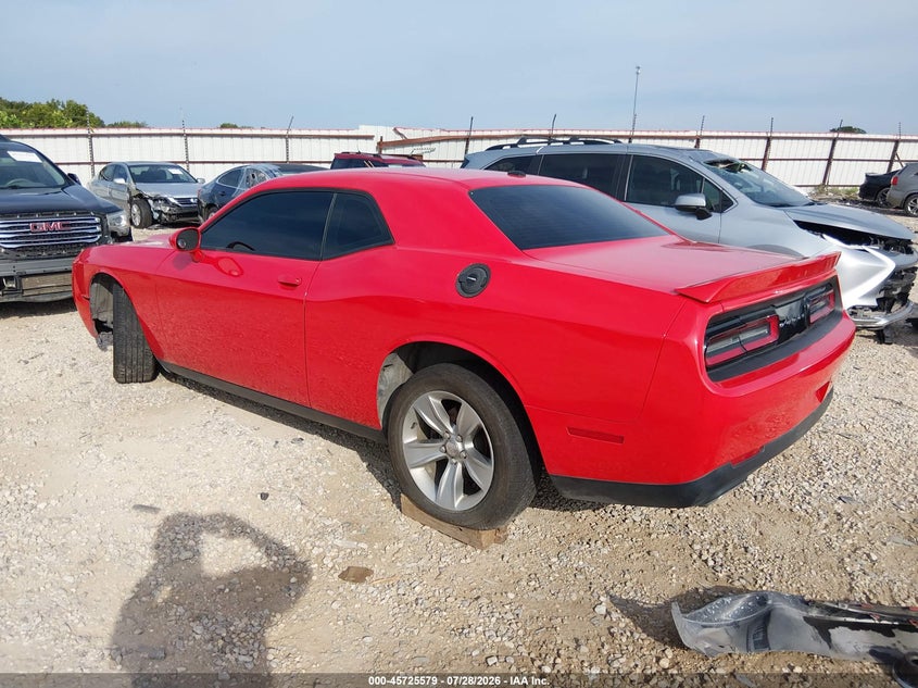 Vin: 2c3cdzag0lh139485, lot: 46224278, dodge challenger sxt 20203