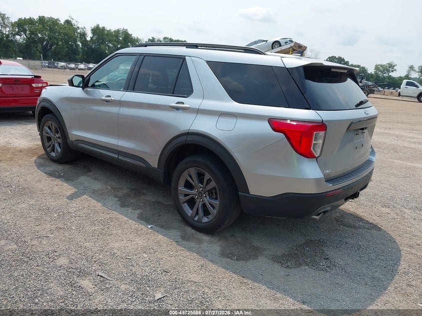 Vin: 1fmsk8dh8rga32132, lot: 46224285, ford explorer xlt 20243