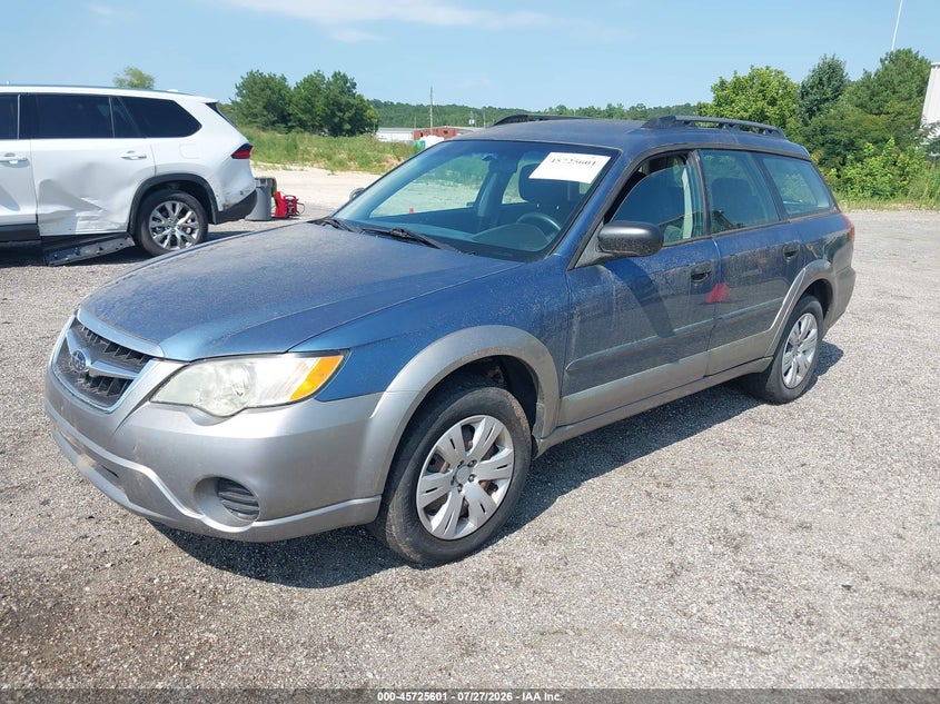 2008 SUBARU OUTBACK auction photo 2