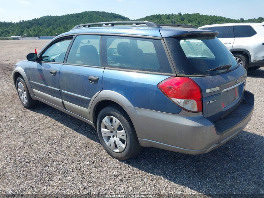 2008 SUBARU OUTBACK auction photo 3