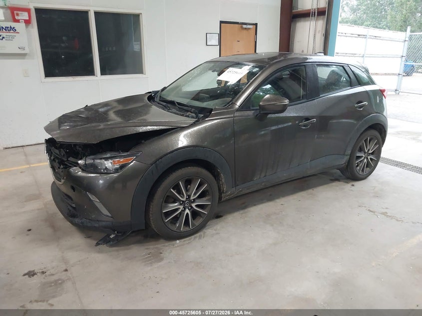 Vin: jm1dkfc70h0170863, lot: 46224304, mazda cx-3 touring 20172