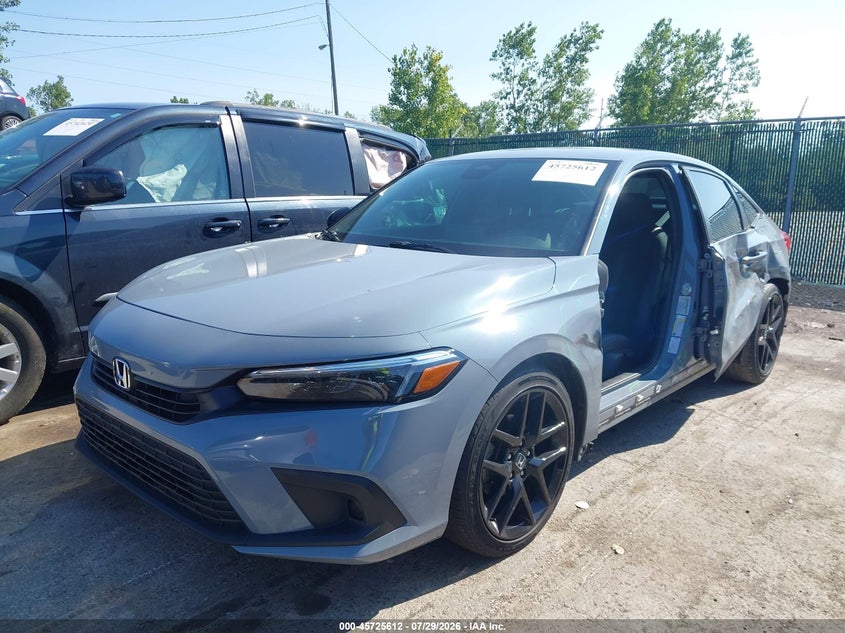 Vin: 2hgfe2f58nh608170, lot: 46224311, honda civic sport 20222